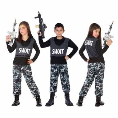 Politie swat verkleed pak/pak kind